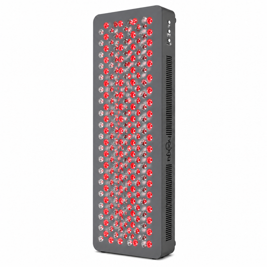 Red Light Therapy Panel Device – Large Panel, 660Nm Red & 850Nm near Infrared Light Therapy, LED Light Therapy Lamp, 200 Leds, Timer, Hanging Kit Included – HG1000
