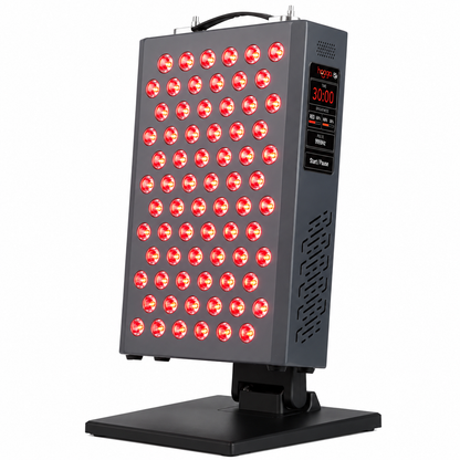 Red Light Therapy Panel Device – 630Nm 660Nm 810Nm 850Nm Red & near Infrared Light Therapy, LED Light Therapy Lamp, 72 Quad Chip Leds, Adjustable Brightness, Pulse Mode – ULTRA360